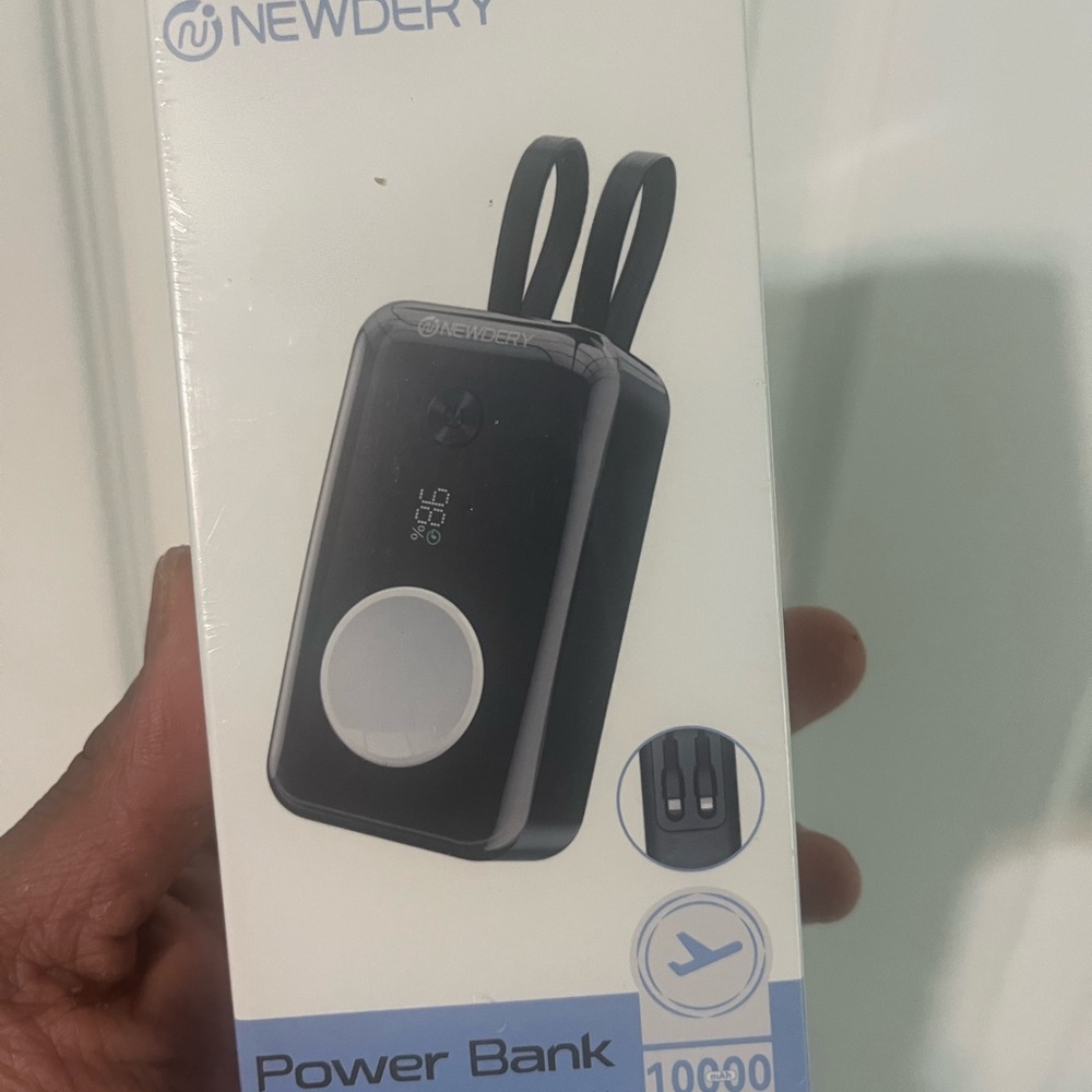 Black Power Bank Charger